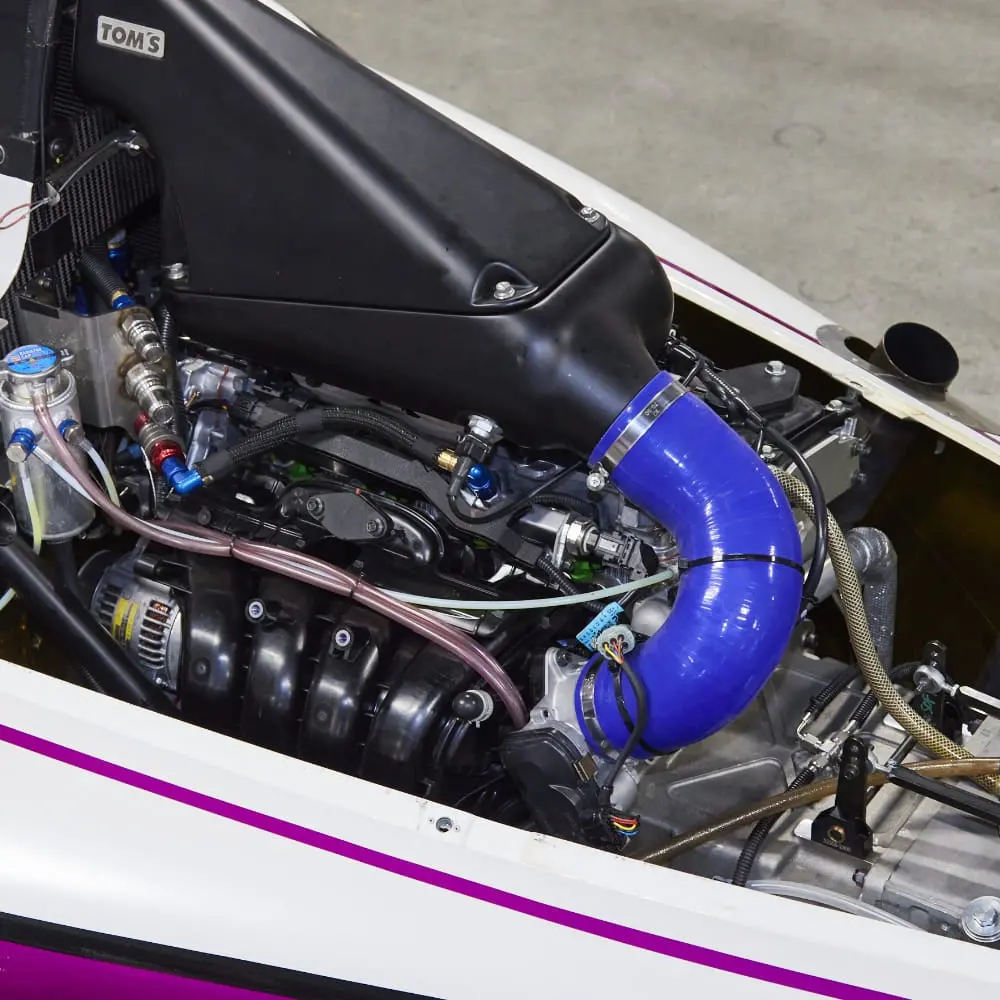 戸田レーシング製のホンダ製2.0L NAエンジン